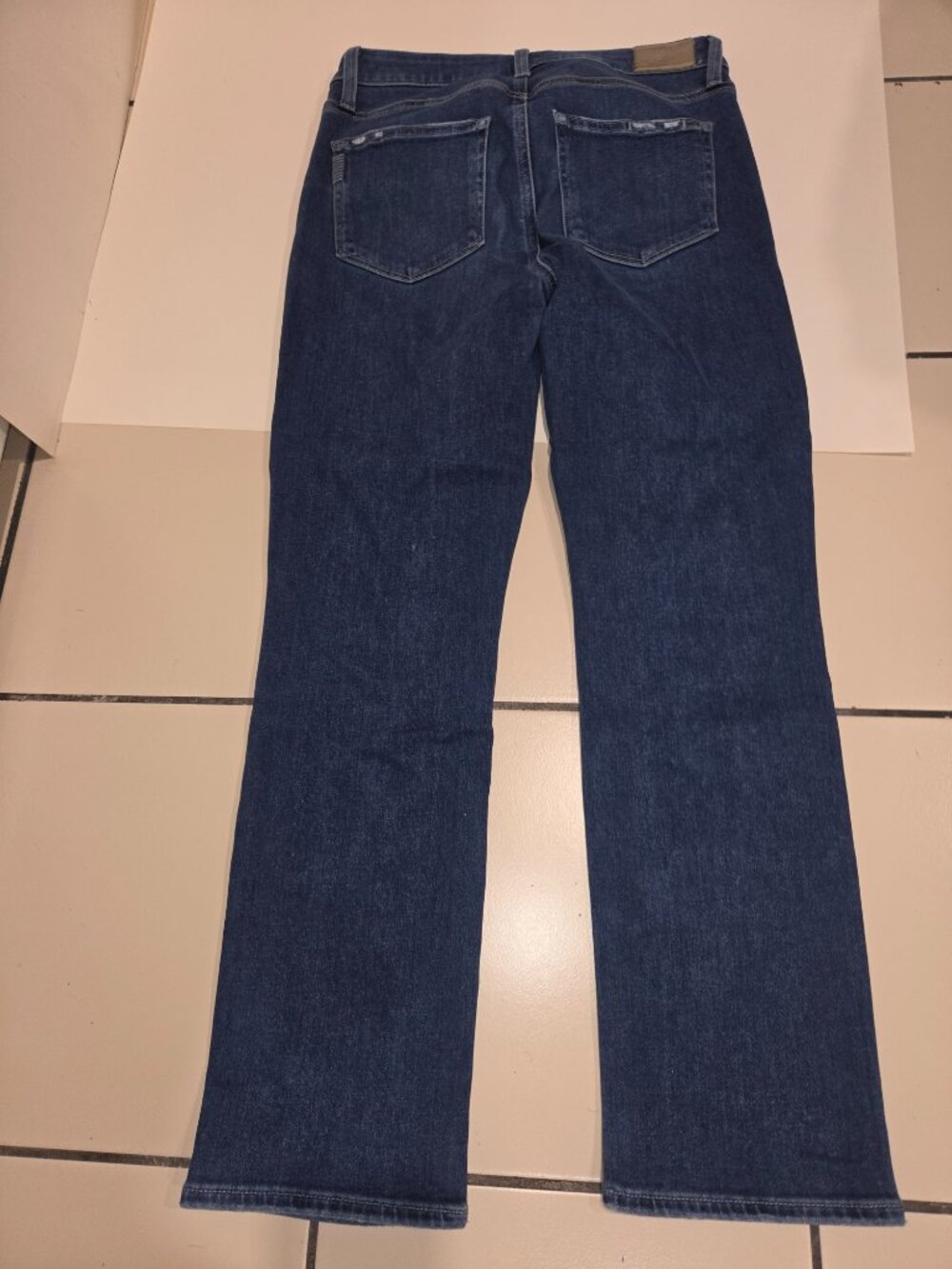 Paige Cindy Straight Jeans Roam Distressed Size 29 - Picture 9 of 10